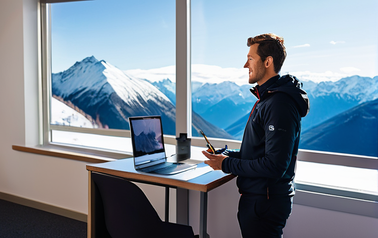 스키 강사의 글로벌 트렌드 활용 - The Tech-Enhanced Ski Lesson**
Prompt: "A dynamic, candid shot of a professional ski instructor and... 스키 강사의 글로벌 트렌드 활용 - The Tech-Enhanced Ski Lesson**
Prompt: "A dynamic, candid shot of a professional ski instructor and...