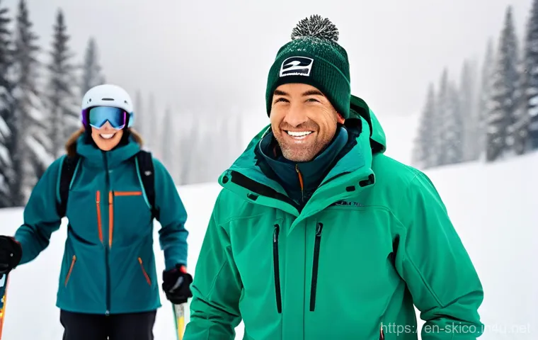 스키 강사의 고객 만족도 관리 사례 - **Prompt:** A determined young female skier, approximately 12 years old, wearing a bright blue ski h...