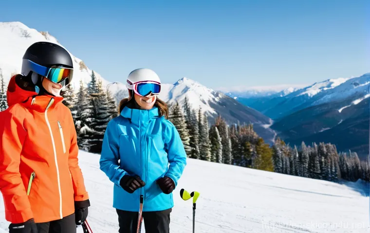 스키 강사의 실기 시험 준비 과정 - **Title: The Art of Demonstration: Mastering Ski Technique**
**Prompt:** A highly skilled female...