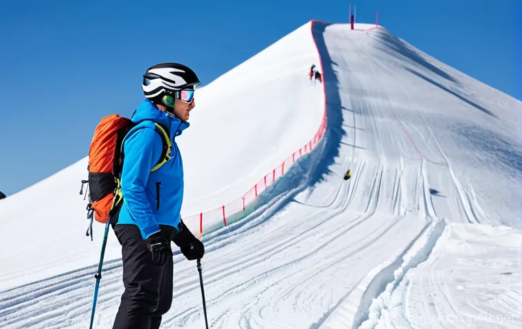 스키 강사의 교육 방법 차별화 전략 - Image Prompt 1: The Mental Edge - Reframing Fear into Focus** 스키 강사의 교육 방법 차별화 전략 - Image Prompt 1: The Mental Edge - Reframing Fear into Focus**